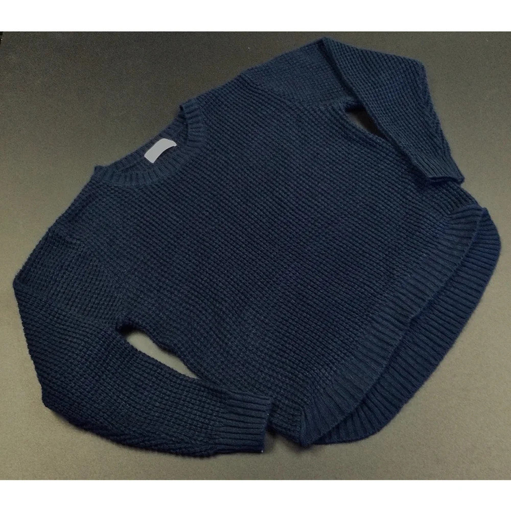 Women's Zenana long sleeve Sweater L Navy